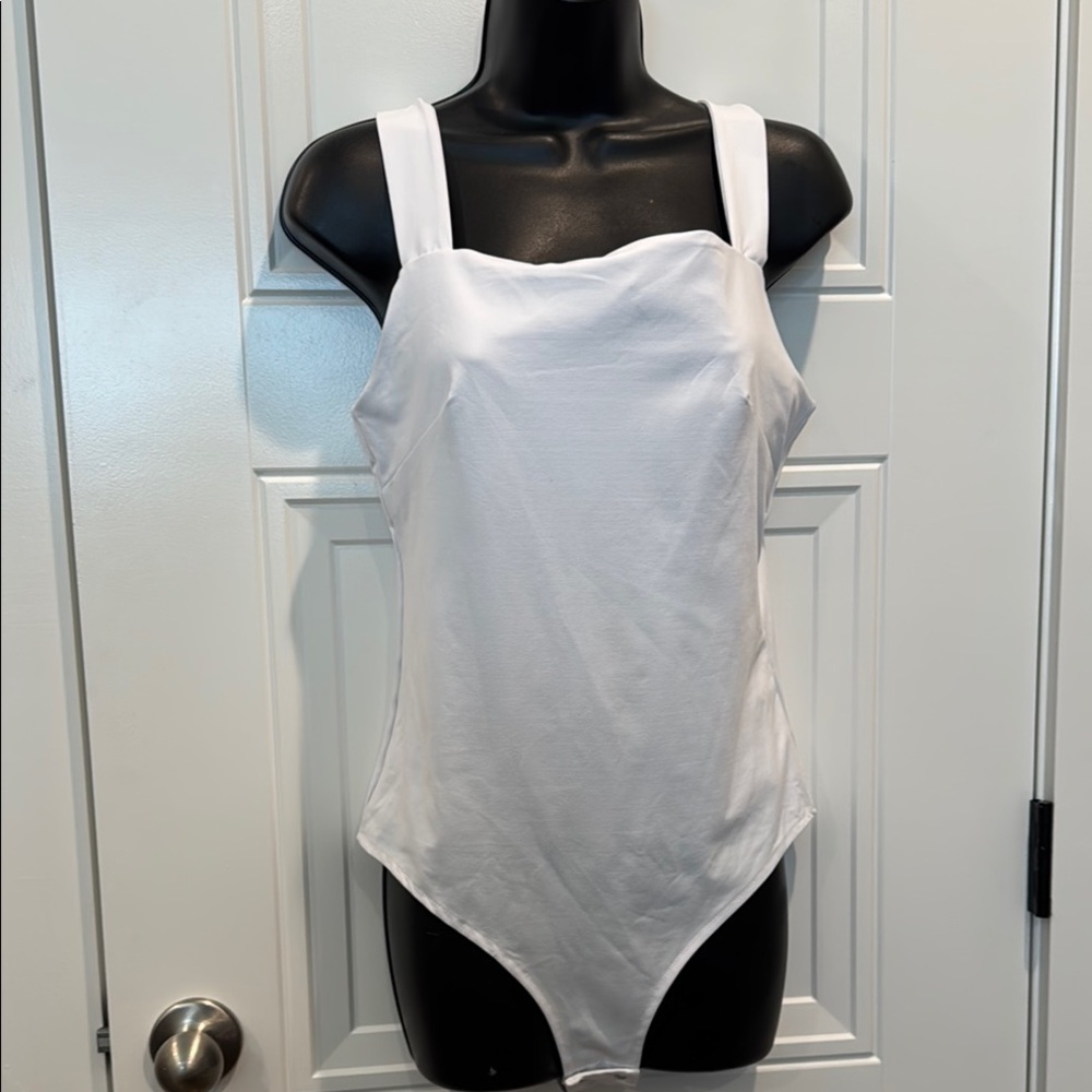 ReoRia White Bodysuit for Women